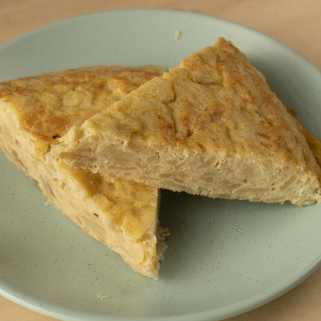 Tortilla sin cebolla